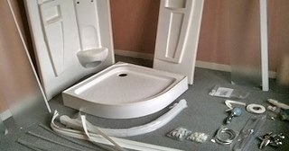 Установка душевой кабины Димитровград, цена от 2987 руб.